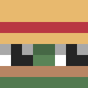 Minecraft-hoved for frogjump12341